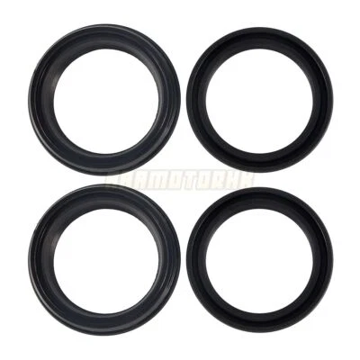 Fork Oil Dust Seals Kit For Yamaha YZF-R1 YZFR1 1998 1999 2000 2001 Fast Deliver - Imagem 1 de 4