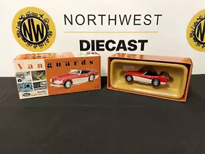 VANGUARDS 1:43 SCALE VA51000 austin healey colorado red/ivory white - Picture 1 of 5