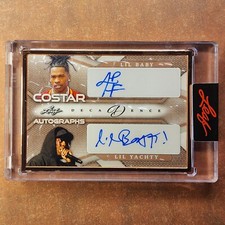 3-12-05 . 2022 2023 leaf pop century decadence #ca-34 lil baby yachty bronze /10