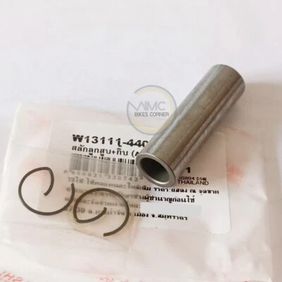 PIN DE PISTÓN + CLIPS PARA HONDA CB125S CL125S CB200T CL200 CB500 CB550 CB650 Foto 1 de 4