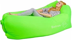 Inflatable Lounger Air Chair Sofa Bed Sleeping Bag Couch for Beach Camping Lake - Picture 1 of 12