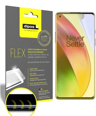 3x Screen Protector for OnePlus 8 Pro Protective Film covers 100% dipos Flex - Image 1 of 4
