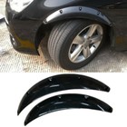 2Pcs Splashproof Fit For Car Truck Suv Arch Lip Wheel Eyebrow Fender Flares Trim