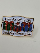 American Red Cross ARC Holiday Heroes Club Give the Gift of Life Pin Bin 1/7