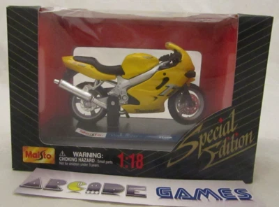 VEHICULE NEUF 1/18 MOTO TRIUMPH TT600 - MAISTO (vendeur pro) - Photo 1/4