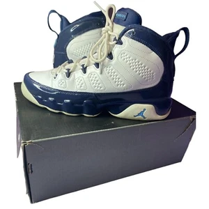 2019 Air Jordan 9 Retro GS UNC Pearl Blue White 6.5Y mit Box - Bild 1 von 7
