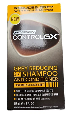 JFM CONTROL GX Grey Reducing 2in1 Shampoo & Conditioner ORIGINAL BIG 5oz Tube! - Image 1 of 3