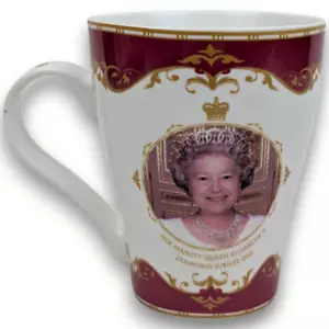 Her Majesty Queen Elizabeth II Diamond Jubilee 2012 Fine Bone China - Picture 1 of 6