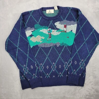 Suéter Austin Reed Para Hombres Grande De Colección Sudadera Jersey Golf Abuelo Reino Unido Adulto L Foto 1 de 4