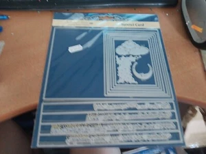 CUTTING DIES  FOR SCRAPBOOKING TATTERED LACE NEW (J1242)  TUNNEL CARD - Picture 1 of 2