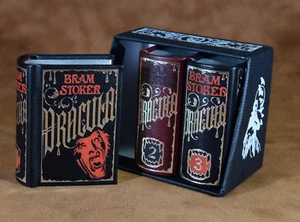 MINIATURE BOOK Bram Stoker DRACULA - Picture 1 of 9