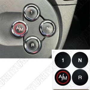 1 Set Peeling Button Repair Decals Stickers For Fiat 500 Mta Gearbox Worn - Picture 1 of 6