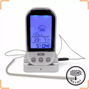 Digital Funk Grill-Thermometer - Extra Display-Modul - Grillzubehör von Rin&Rut - Bild 1 von 5