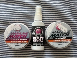 Session Pack / Mainline Match 8mm Boilies, 8mm Wafters, Bait Spray - Picture 1 of 4