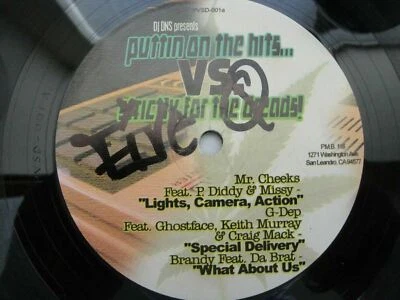 Puttin On The Hits...Strictly For The Dreads Vinyl DJ DNS PVSD-001 Mr. Cheeks EX - Image 1 of 2