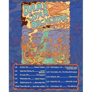 Poster Dark Star Orchestra Spring 2025 Tour Poster, gift for fans - Picture 1 of 8