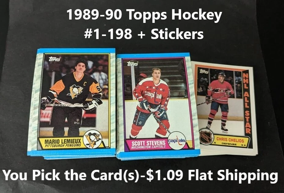 1989-90 Topps Hockey+Stickers-YOUR CHOICE -$1.09 Flat Shipping UPDATED 8/22 - Image 1 of 1