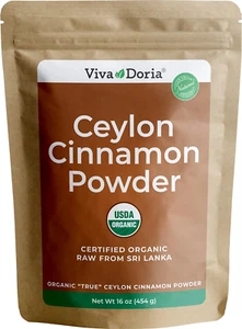 Viva Doria Organic Ceylon Cinnamon Powder | Organic Ground Cinnamon Powder | 100 - Picture 1 of 2