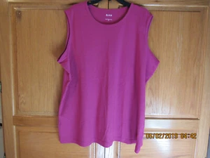 Woman's Blair Essential Knit Tank Top 2XL Very Berry NWT - Picture 1 of 5