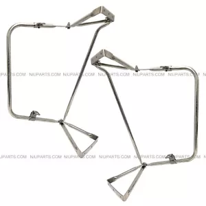 Door Mirror Bracket Arm Stainless Driver & Passenger Side Fit: Mack CH CL CX CV - Photo 1 sur 7