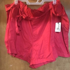 Terra Sky Pink Fuchsia Shorts W/Side & Back Pockets Size 4X (28-30) - Picture 1 of 3