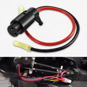 14365-6 Marine Boat Trolling Motor Male Plug Connector 12V 2-Wire 8 Gauge - Picture 1 of 7