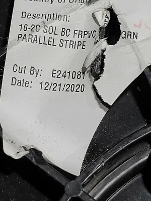 Cable de alarma contra incendios sólido Carol E3512S 16/2C FPLP rojo con raya verde/100 pies Foto 1 de 4