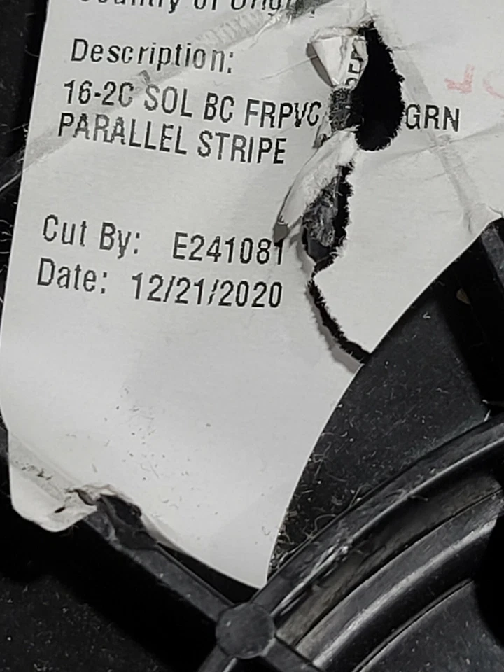 Cable de alarma contra incendios sólido Carol E3512S 16/2C FPLP rojo con raya verde/100 pies Foto 1 de 4