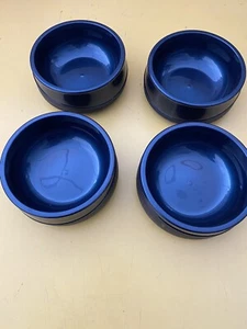 Aladdin Temp Rite Insulated Allure 8 Ounce Soup Bowls Set Of 4 / Blue NEW ! - Picture 1 of 2