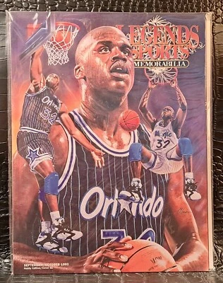 Shaquille O`Neal Legends septiembre/octubre 1993 Orlando Magic Los Angeles Lakers Salón de la fama Foto 1 de 4