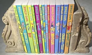 Roald Dahl Collection- Complete Set 15 Books Matilda Charlie & Chocolate Factory - Picture 1 of 9