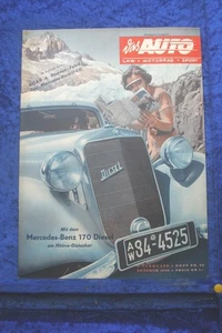 L'Auto 20/50 (B) AMS Mercedes Benz Tipo 170 D Moto Guzzi Galletto Austin A 40 - Foto 1 di 2