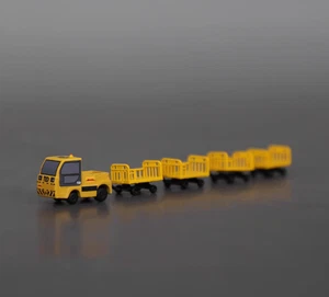 1: 200 Jet-16 Unmanned Dhl Luggage Cargo Tractor 3D Printed Model - Picture 1 of 9