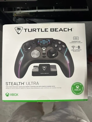 Turtle Beach Stealth Ultra Wireless Xbox Controller Black With Dock NEW! - Image 1 of 2