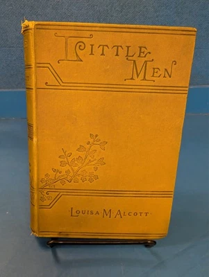 1890 LITTLE MEN by Louise May Alcott - Roberts Bros - SHIPS FREE IN US! - Image 1 of 4
