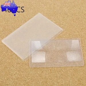 10 PCS 3 X Magnifier Card Shape Magnifiers Reading Magnifier - Zdjęcie 1 z 6