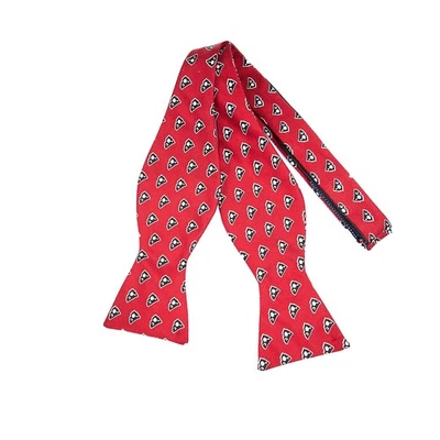 Pajarita de seda Southern Proper roja mapa de Carolina del Sur tradiciones estatales ajustable Foto 1 de 4