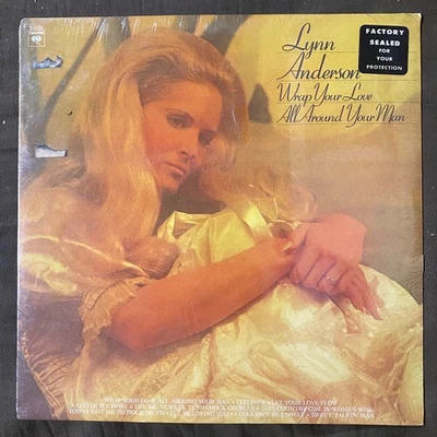 SEALED! LYNN ANDERSON Wrap your Love Around your Man - 1977 Columbia LP - MINT - Image 1 of 2
