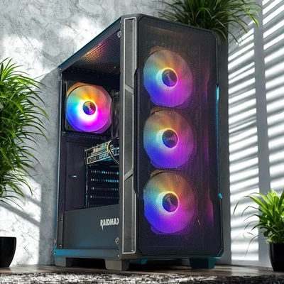 Custom Gaming PC RGB Desktop Intel core i7 PC 32GB 1TB SSD Nvidia GTX 1660 Super - Image 1 of 4