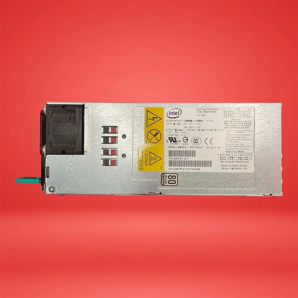 Used For Intel DPS-750XB A E98791-006/007 750W Server Power Supply - Image 1 of 4