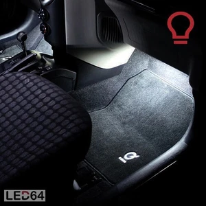 2 LED-Lampen Weißes Licht Boden- Und Fußbeleuchtung Für Mini Countryman R60 R70 - Picture 1 of 3