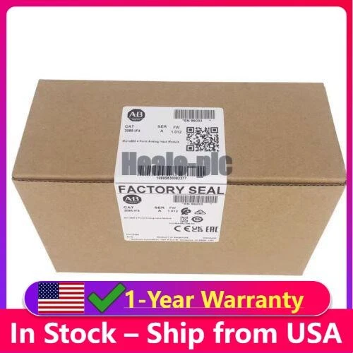 New Allen Bradley 2085-IF4 Micro800 4 Point Analog Input Module US Free Tax - Image 1 of 4