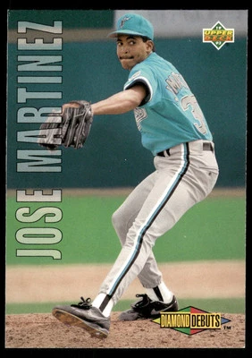 Jose Martinez 1993 Upper Deck Florida Marlins #506 Near Mint or Better - Image 1 of 2