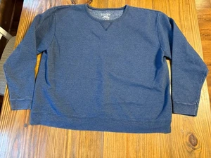 Felpa pullover Hanes morbida grigia taglia 2XL - Foto 1 di 7