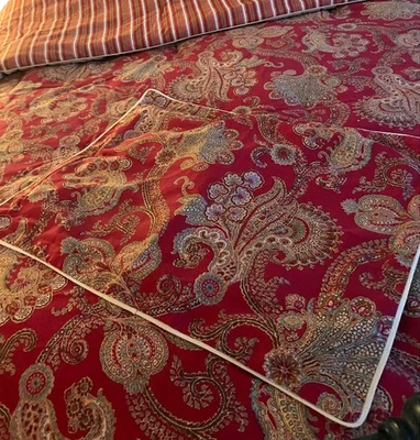 Edredón Ralph Lauren Chaps JULIETTE Queen y dos fundas de almohada estándar a juego Foto 1 de 4