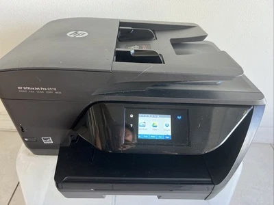 HP OfficeJet Pro 6978 All-in-One Wifi Printer Scan Copy Fax Only 445 Page Prints - Image 1 of 4