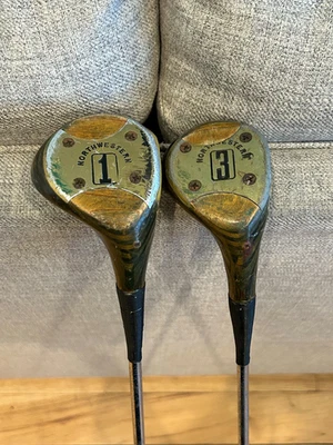 Northwestern Sandra Palmer Signature #1 #3 Woods Driver Fairway Club Proflex Foto 1 de 4