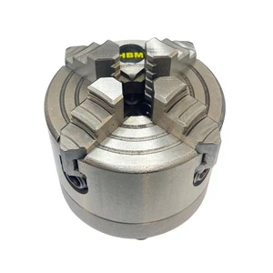 80MM 4 JAW INDEPENDENT LATHE CHUCK DIRECT MYFORD FITTING SUPER 7 ML7 RDGTOOLS - Picture 1 of 2