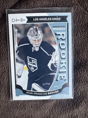 2015 O-Pee-Chee #519 Jean-Francois Berube Los Angeles Kings Rookie RC - Image 1 of 3