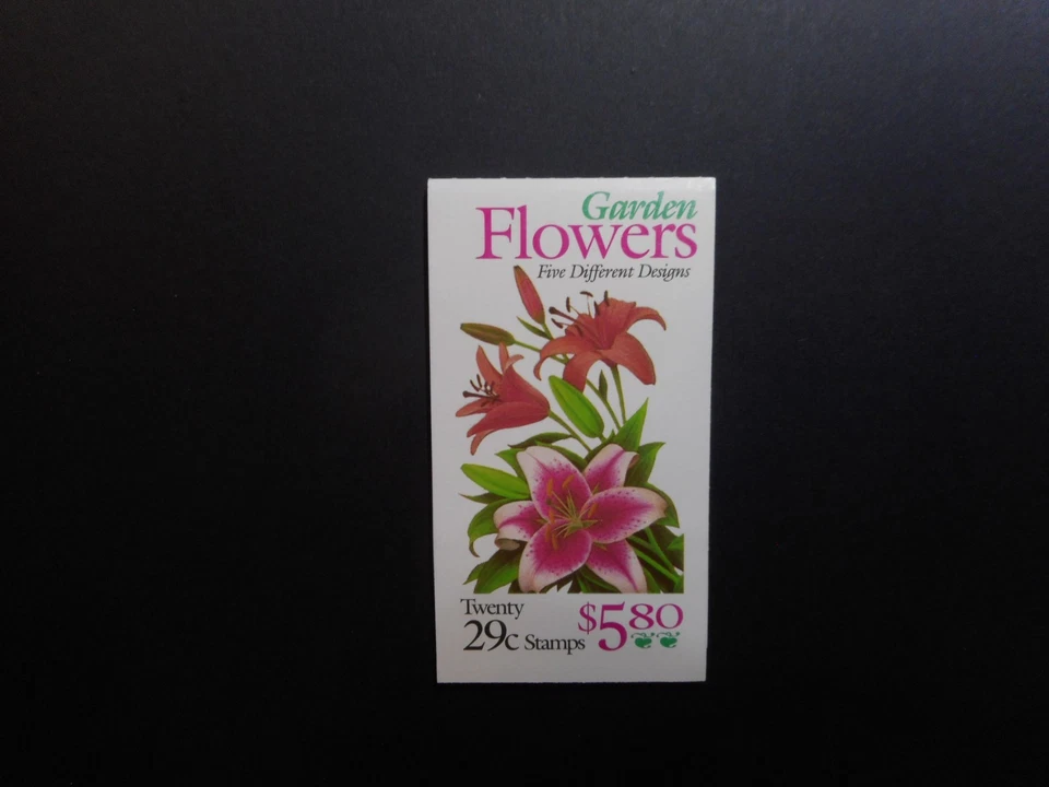 Scott 2929-33a, 29 cent, Garden Flowers, Booklet - Image 1 of 1